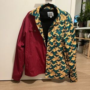 Mens Anime Guru Demon Slayer Jacket